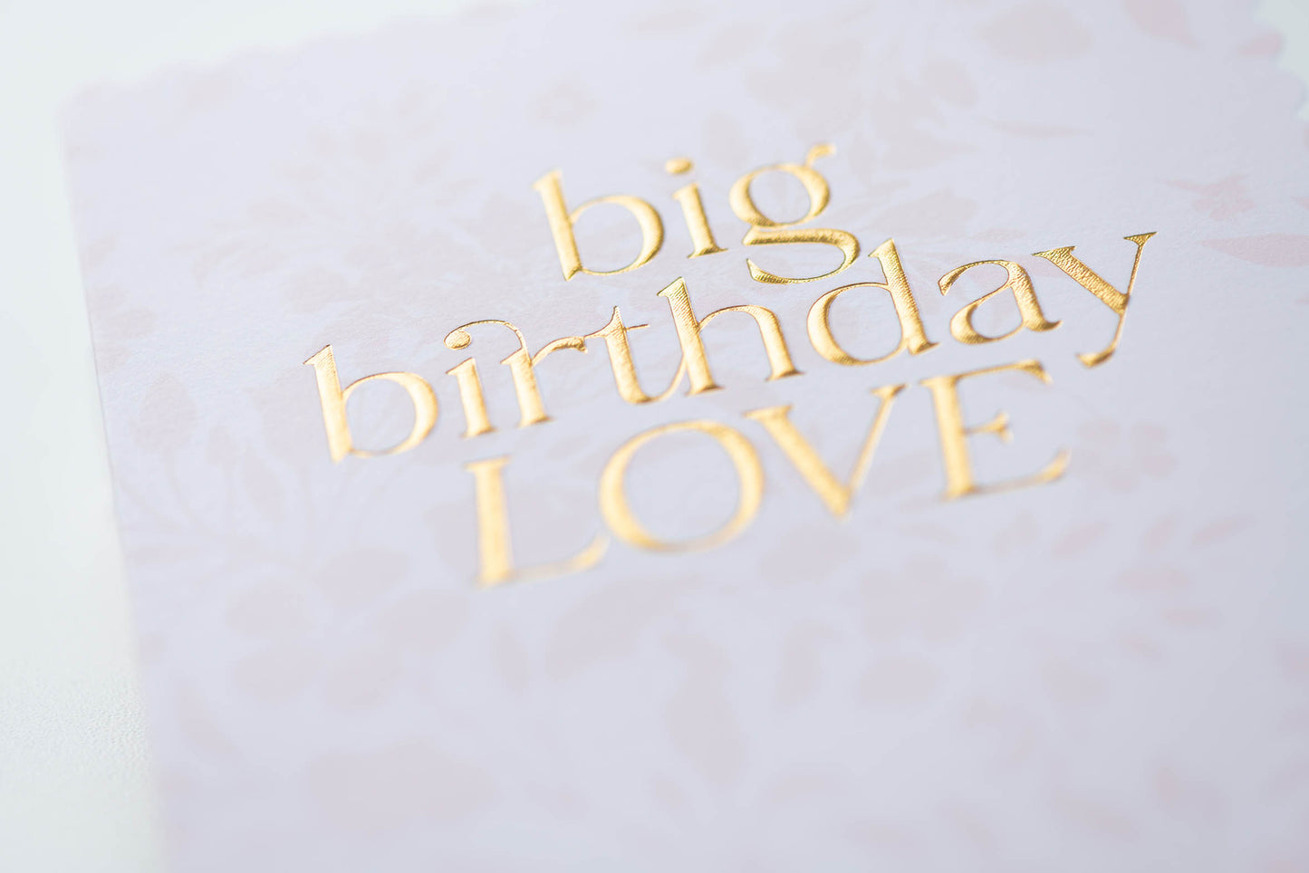 Big Birthday Love Card