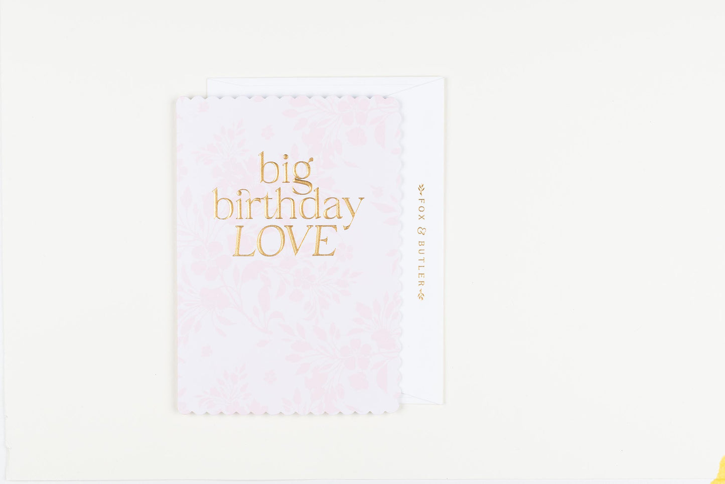 Big Birthday Love Card